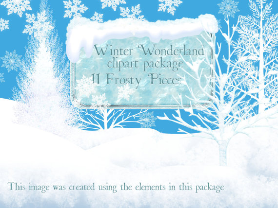 Winter Clipart Winter Wonderland Clip Art Christmas Clipart