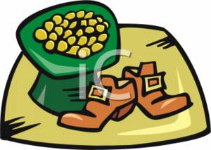 0511 0712 1911 4153 Hat O Gold And Leprechaun Shoes Clipart Image Jpg