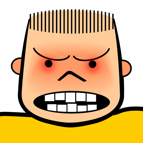 Angry Face Clip Art