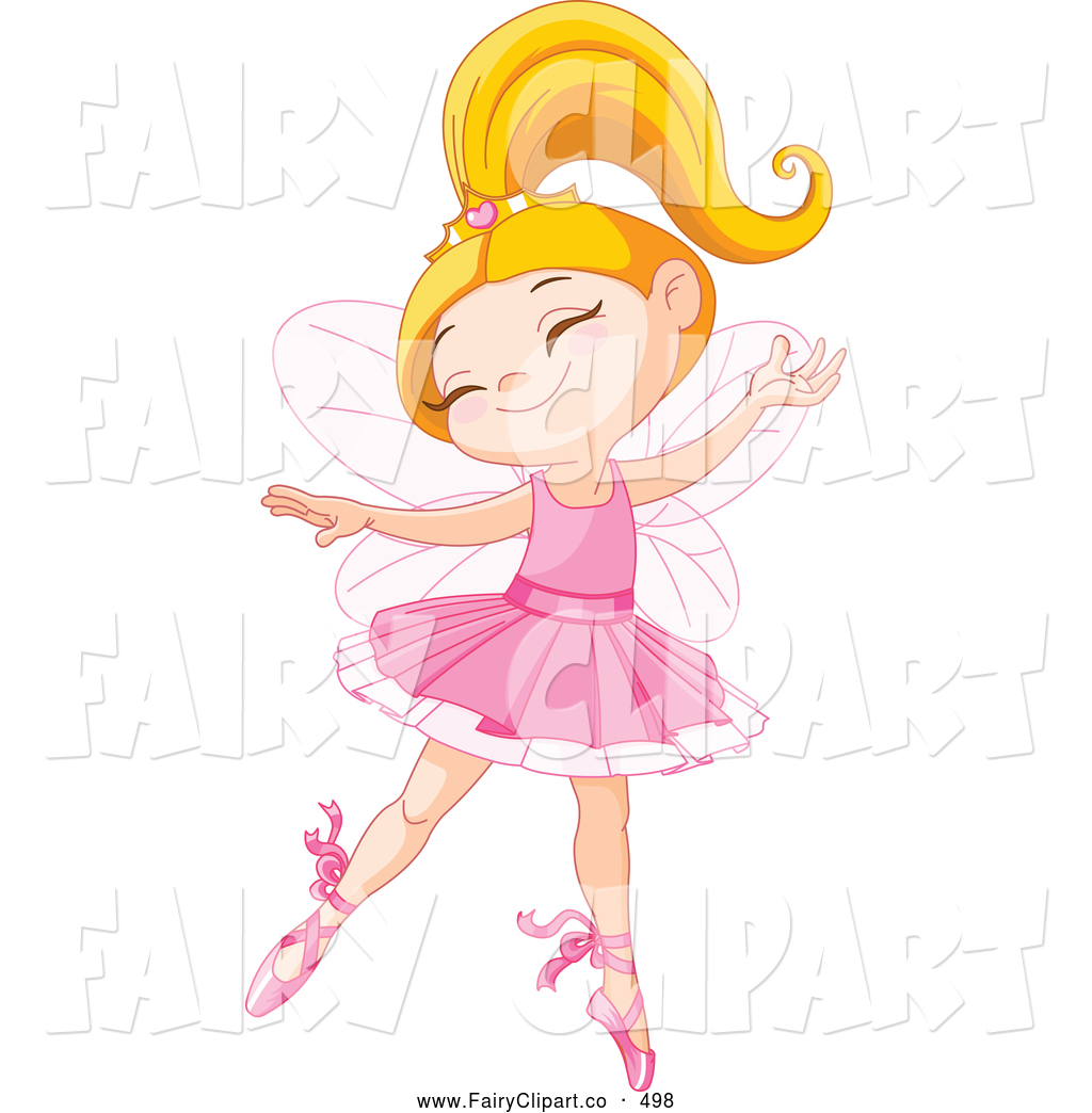 Cute Happy Fairy Ballerina Dancing Fairy Clip Art Pushkin
