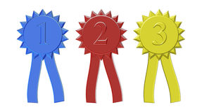 First Second Third Place Ribbon Stock Vectors Illustrations   Clipart
