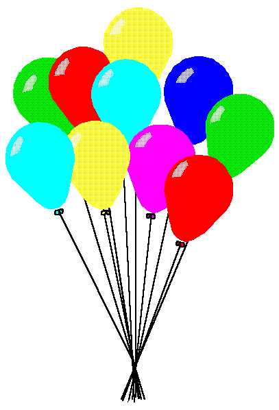 Happy Birthday Clip Art Balloons Free Cliparts That You Can Download    