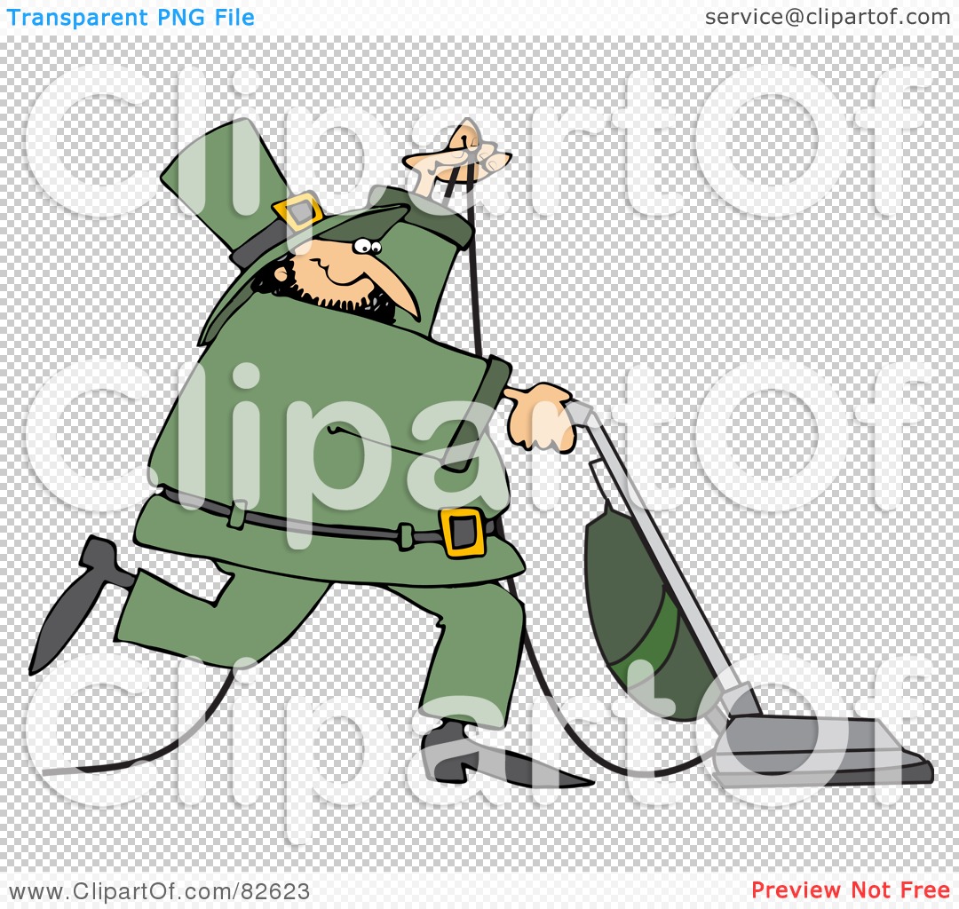Happy Leprechaun Clipart