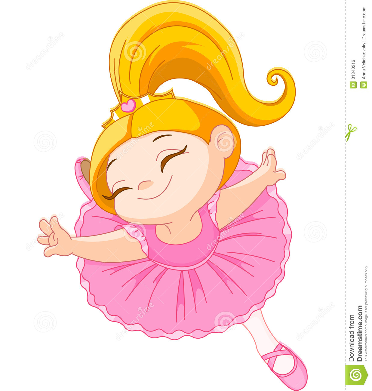 Little Ballerina Royalty Free Stock Image   Image  31340216