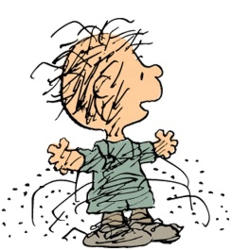Peanuts Star Pigpen Looking All Stinky And Not Showering Rare Dirty