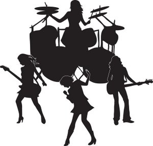 Rock N Roll Band Clip Art   Free Cliparts That You Can Download To