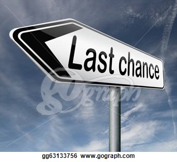 Stock Illustration   Last Chance Final Opportunity Or Call Now Or