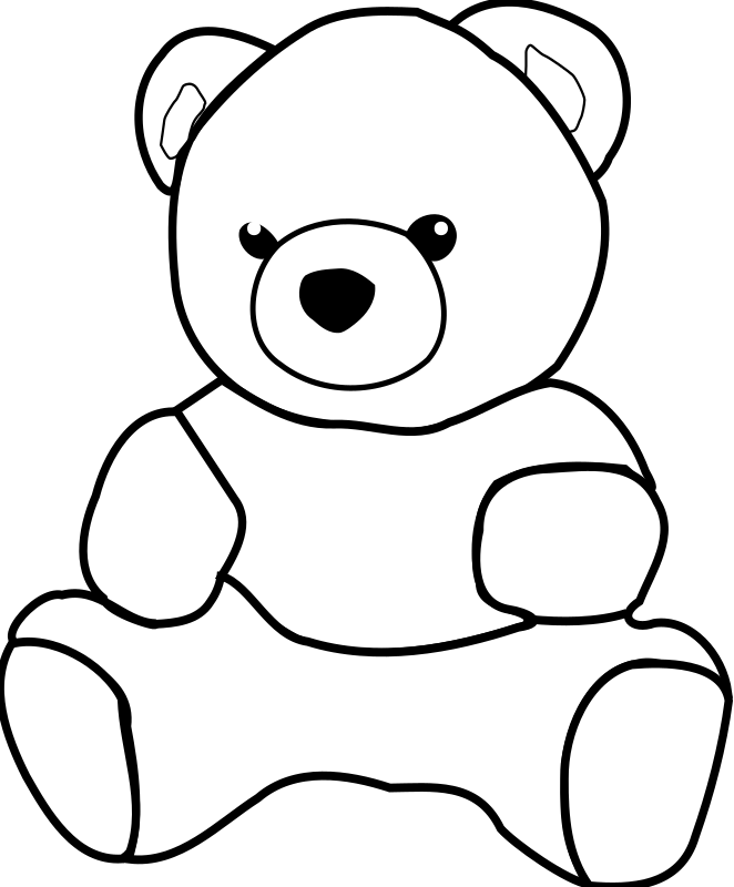 Teddy Bear By Dkdlv   Big And Drawable Teddy Bear  Path Has Been