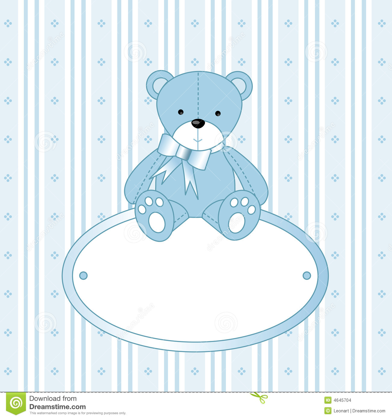 Teddy Bear For Baby Boy Stock Images   Image  4645704