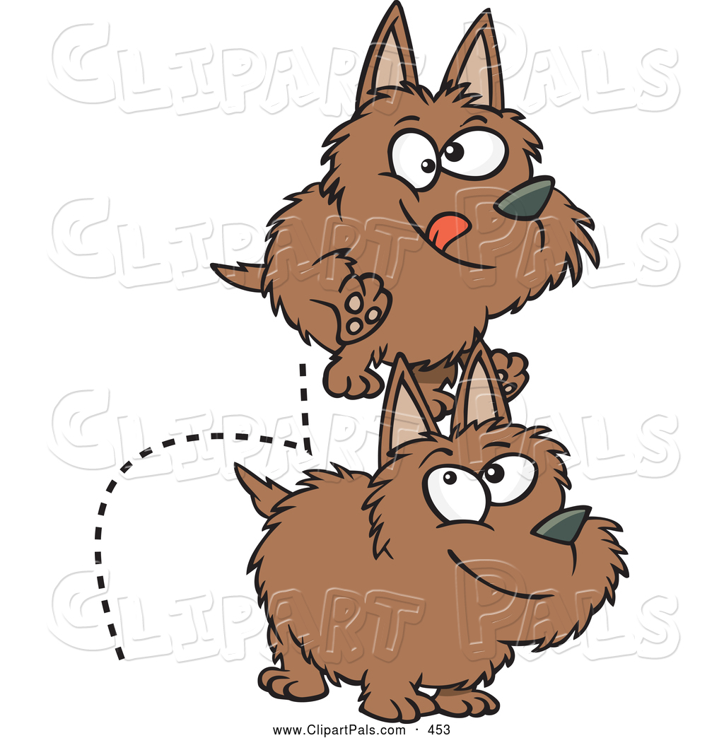 Two Dogs Playing Clipart Royalty Free Stock Friend Clipart Of Animals