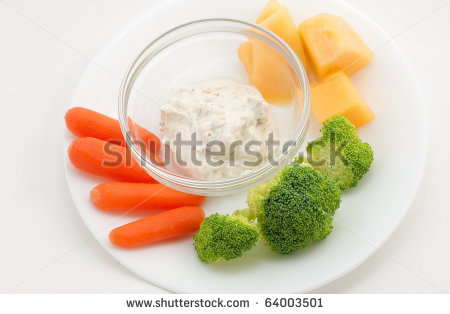 Veggie Dip Clip Art Small Veggie Plate Of Baby