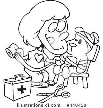 Bandage Clipart  440438   Illustration By Ron Leishman
