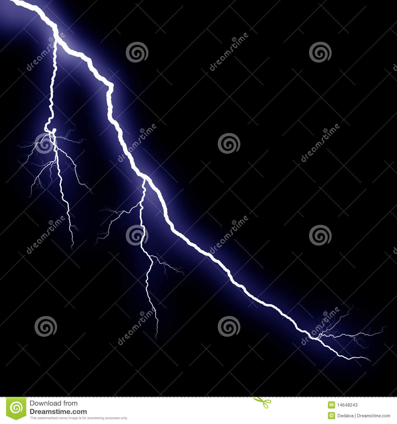 Blue Thunder Stock Photos   Image  14648243
