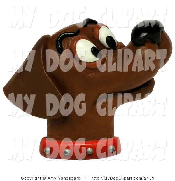 Chocolate Lab Clip Art