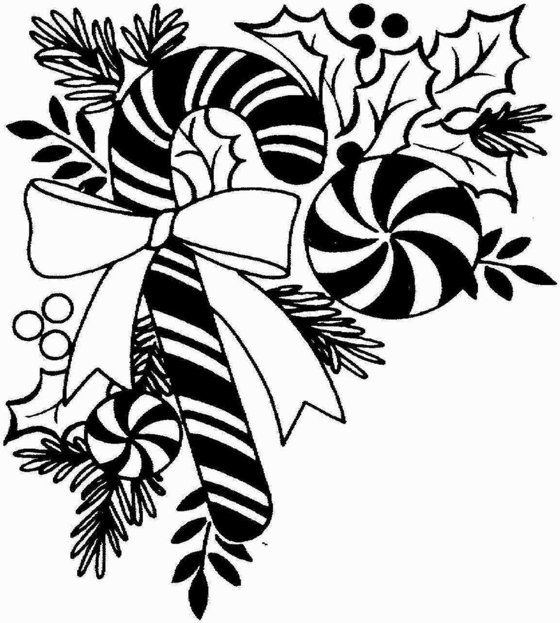 Clip Art Christmas Black And White   Best Wallpapers