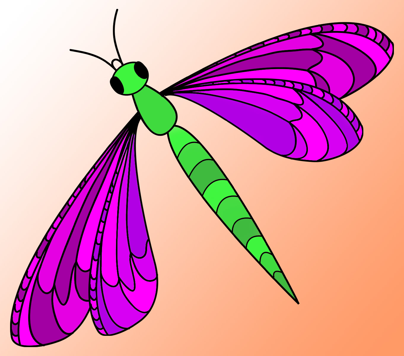Dragonfly Clipart Pictures