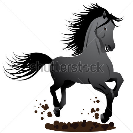 Galloping Horse Clipart And