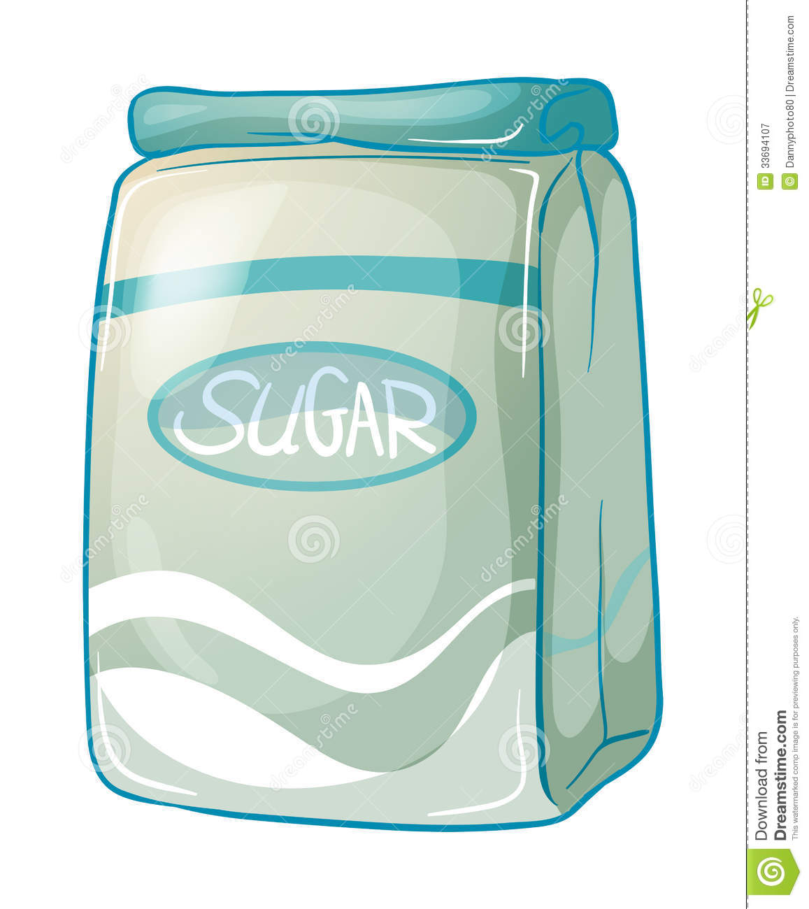Pack Of Sugar Royalty Free Stock Photography   Image  33694107