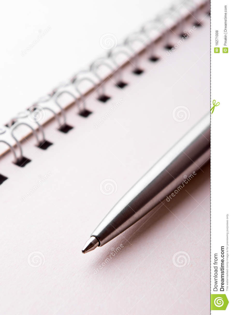 Pen And Notepad Royalty Free Stock Photos   Image  16271008