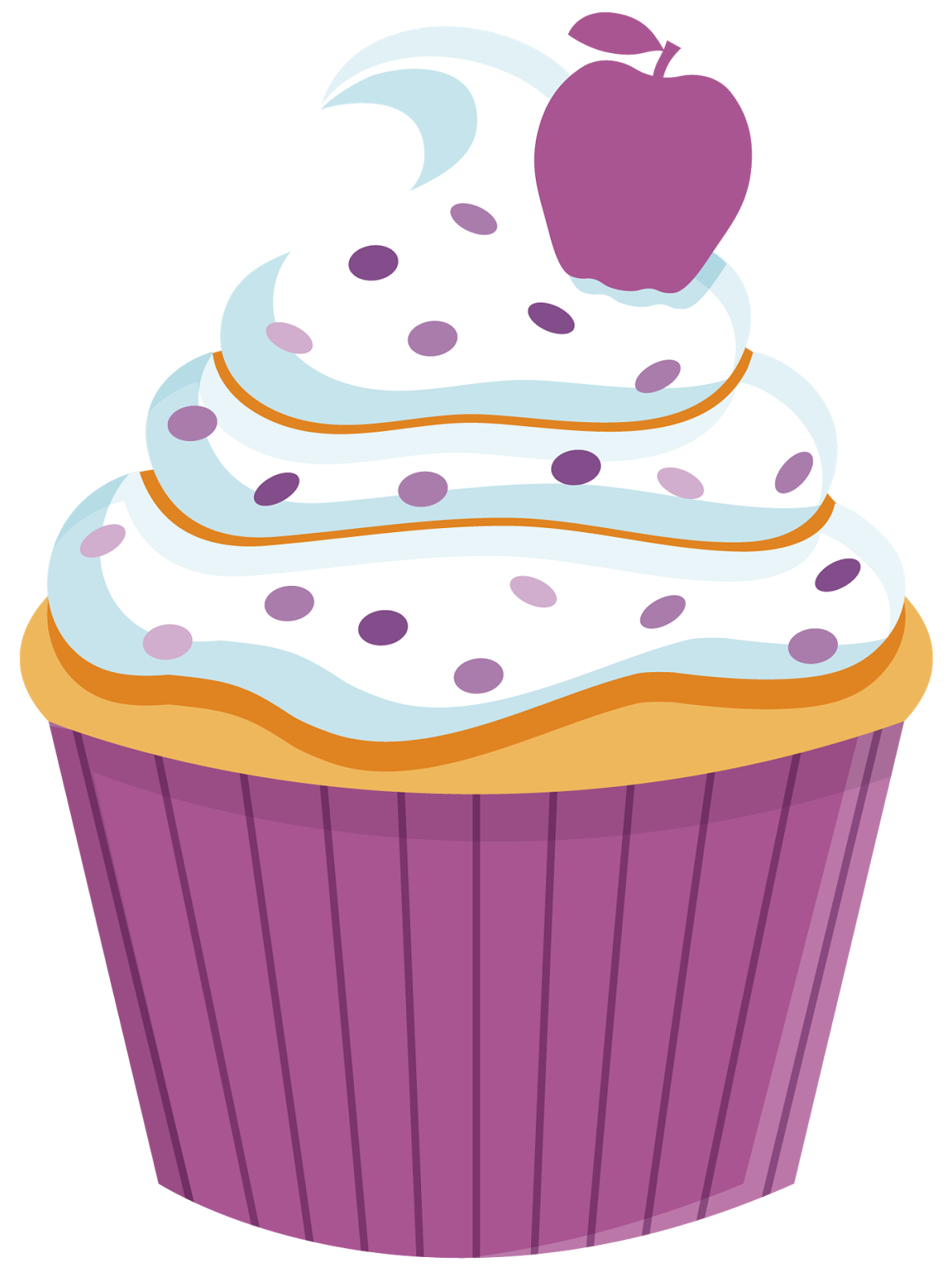 Rainbow Cupcake Clipart Before I Head Off To Check Out