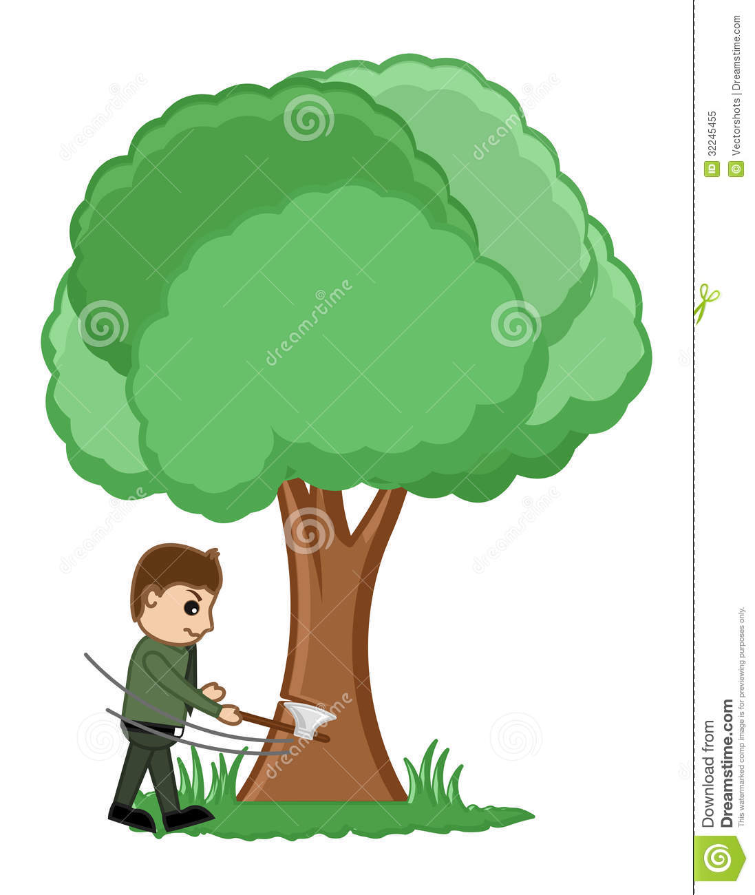 There Is 52 Someone Cutting Down A Tree Free Cliparts All Used For