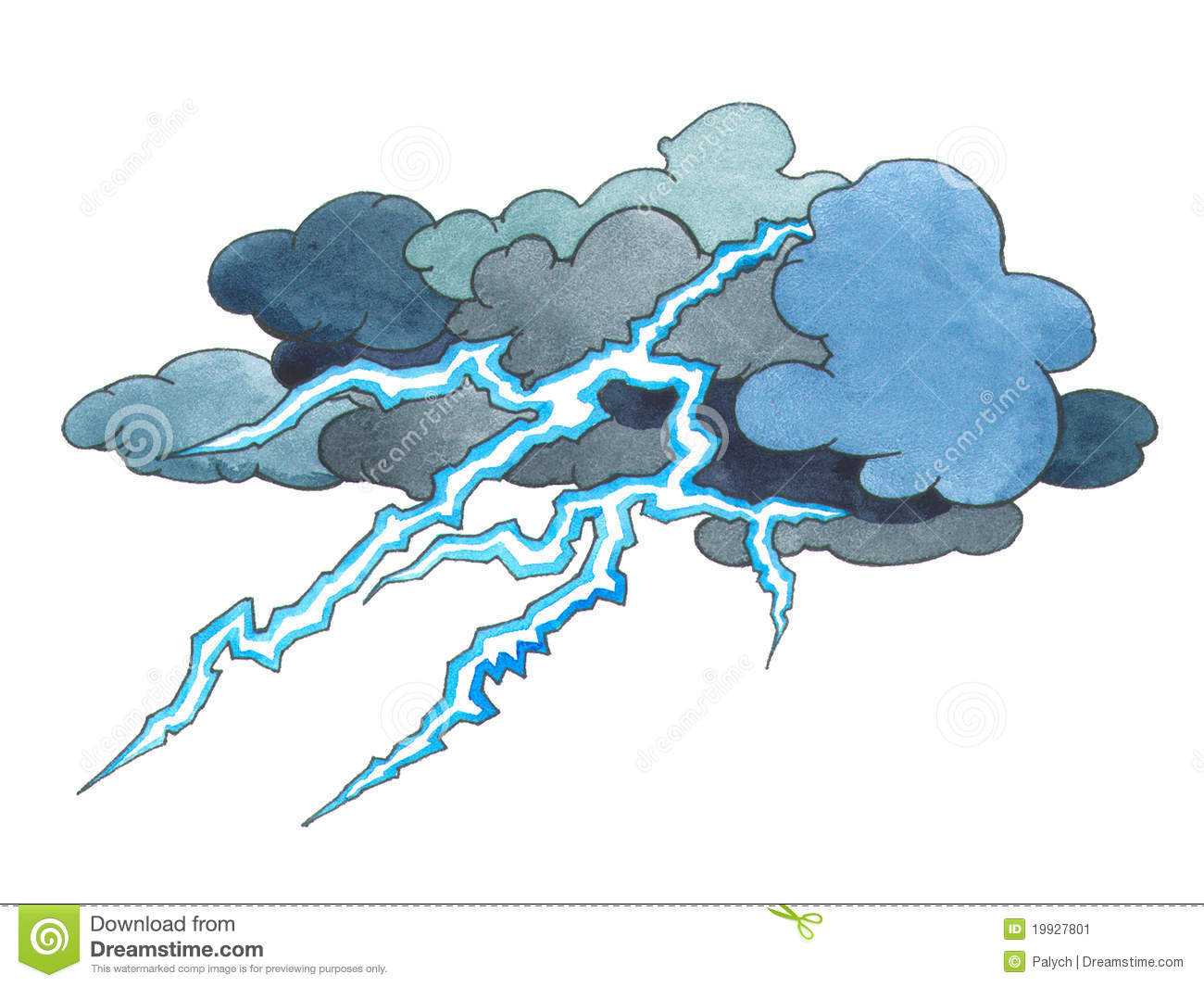 Thunder Storm Stock Image   Image  19927801