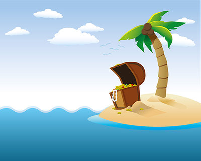 Treasure Island By Graphicsparty