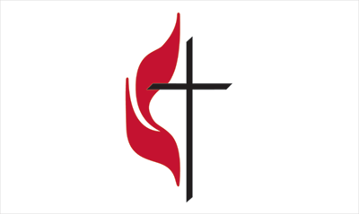 United Methodist Cross And Flame Clip Art