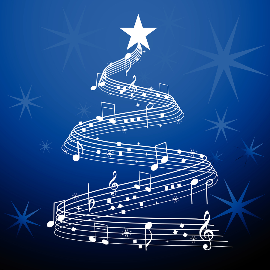 Uploads 2012 12 Bigstock Musical Tree Christmas Over Bl 6412242 Jpg