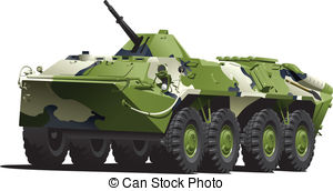 Armored Troops Vector Clipart And Illustrations