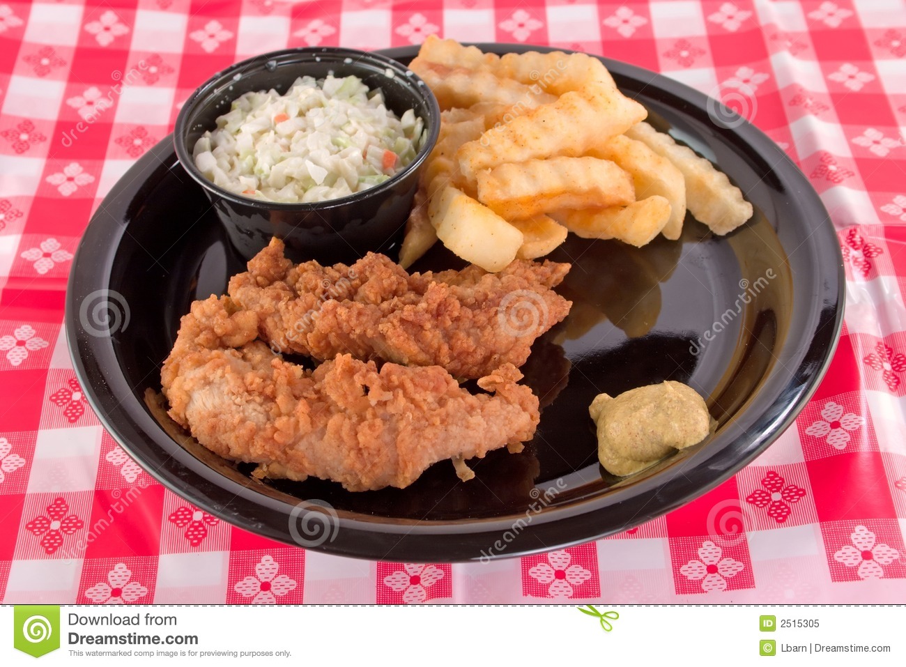 Chicken Fingers Picnic Lunch Royalty Free Stock Photo   Image  2515305