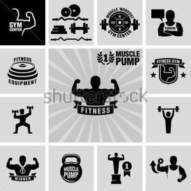 Download Source File Browse   People   Bodybuilding Fitness Gym Icons