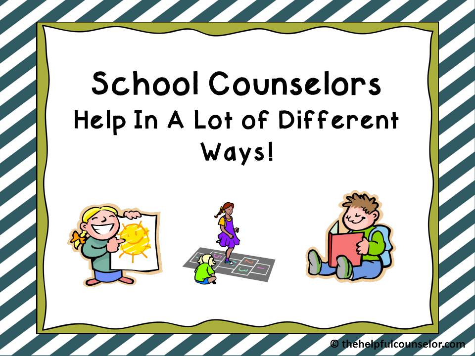 Elementary School Counselor Clip Art How Elementary Counselors Help