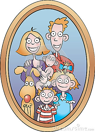 Family Portrait Stock Image   Image  34254931