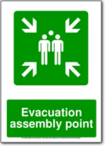 Free Printable Evacuation Assembly Point Safe Condition Sign