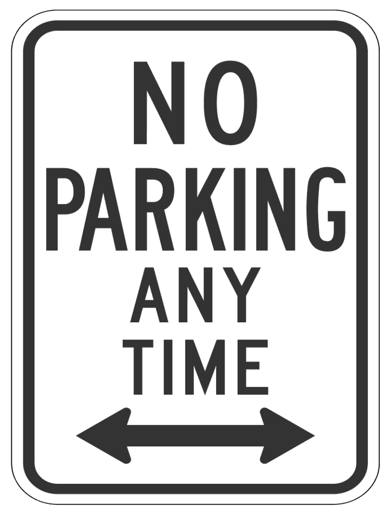 No Parking Any Time Page   Http   Www Wpclipart Com Page Frames Full