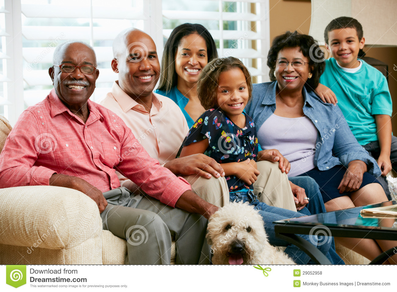 Portrait Of Multi Generation Family Royalty Free Stock Photos   Image