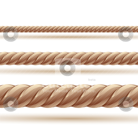 Rope  Seamless Stock Vector Clipart Rope In Three Sizes  Seamless
