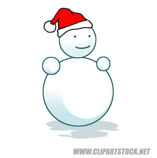 Snowman Clip Art A Simply Icon Picture For Winter