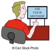 Teenage Boy Must Ask His Mother To Log On   Computer Screen