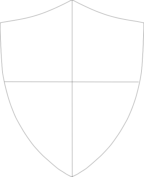 Blank Medieval Shield Template   Free Cliparts That You Can Download