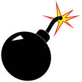 Bombs Clipart Bomb Silhouette Clipart