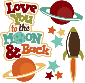 Love You To The Moon   Back