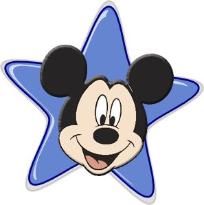 Mickey Face Star