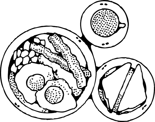 Of Food Clipart Black And White   Clipart Panda   Free Clipart Images