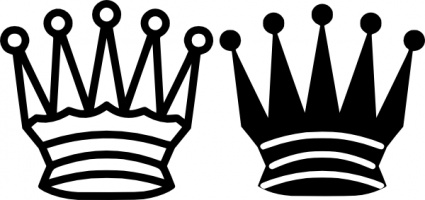 Queen Crown Clipart Black And White   Clipart Panda   Free Clipart