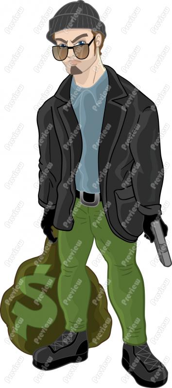 Bank Robbery Clipart Bank Robber Clip Art