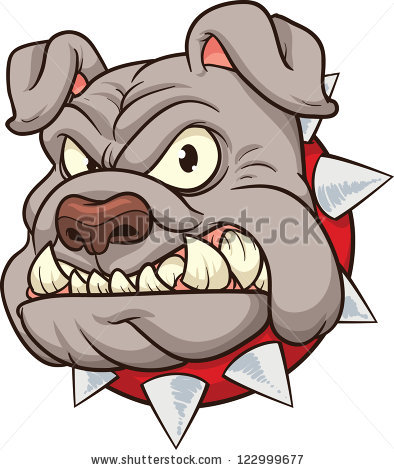 Bulldog Clipart Stock Vector Bulldog Mascot Vector Clip Art Cartoon