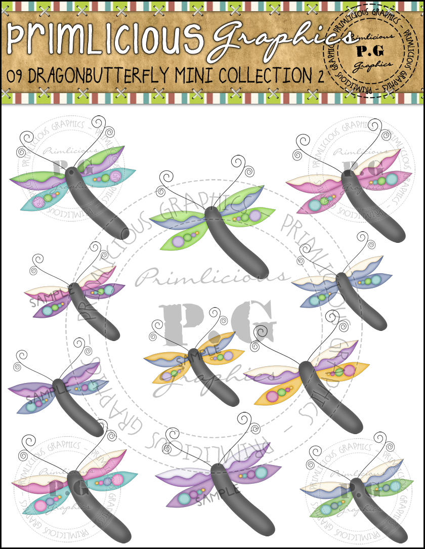 Dragonfly Clipart Graphics  5