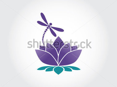 Dragonfly   Health   Spa Creative Idea  Asian Culture Concept Symbol
